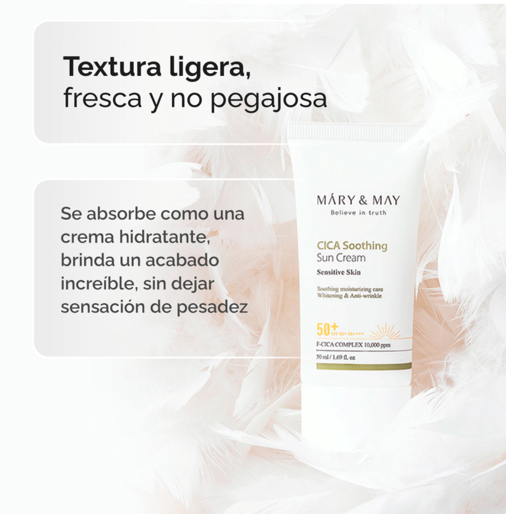 VEGAN CICA SOOTHING SUN CREAM SPF50+ PA++++